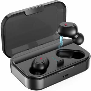 Erligpowht Wireless Bluetooth 5.0 Earbuds with Charging Case for $23