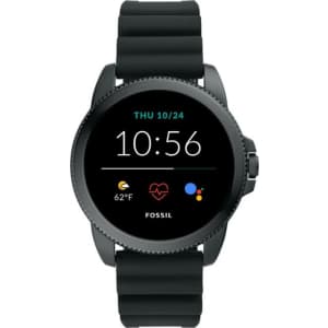 Fossil Men's Gen 5E 44mm Stainless Steel Touchscreen Smartwatch for $195