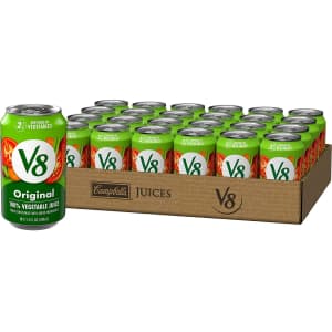 V8 Original Vegetable Juice 11.5-oz. Can 24-Pack for $34