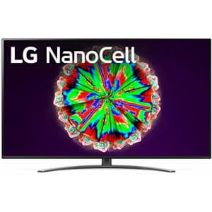LG 65NANO81ANA Alexa Built-in NanoCell 81 Series 65" 4K Smart UHD NanoCell TV (2020) for $1,100