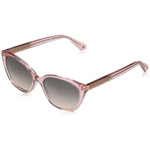 Kate Spade New York Women's Philippa/G/S Cat Eye Sunglasses, Pink/Gray Shaded Pink, 54mm, 16mm for $63