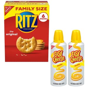 Ritz Original Crackers and Easy Cheese Variety Pack for $10 Ritz Original Crackers and Easy Cheese Variety Pack for $10