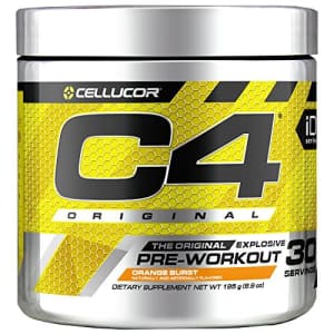 Cellucor C4 Original Pre Workout Powder Orange Burst| Vitamin C for Immune Support | Sugar Free Preworkout for $35