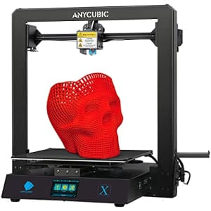 ANYCUBIC MEGA X 3D Printer, Large Metal FDM 3D Printer with Patented Heatbed and 1kg PLA Filament, for $340
