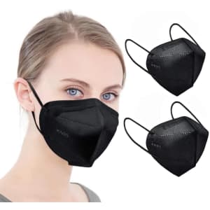 Lement KN95 Face Mask 25-Pack for $5