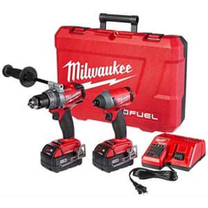 Milwaukee 2796-22 M18 FUEL ONE-KEY 18-Volt Lithium-Ion Brushless Cordless Hammer Drill/Impact for $569 Milwaukee 2796-22 M18 FUEL ONE-KEY 18-Volt Lithium-Ion Brushless Cordless Hammer Drill/Impact for $569