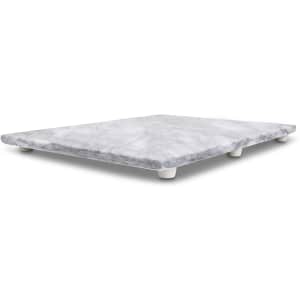 Thirteen Chefs 16" x 12" Marble Serving Board w/ Rubber Feet for $23