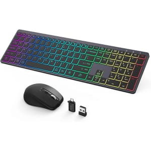 Chesona Backlit Keyboard & Mouse Combo for $50