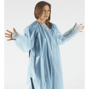 hand2mind Polyethylene Disposable Gowns 15-Pack for $4 hand2mind Polyethylene Disposable Gowns 15-Pack for $4