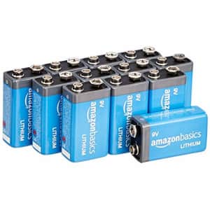 Amazon Basics 12-Pack 9 Volt High-Performance Lithium Batteries, 10-Year Shelf Life, Long Lasting for $71 Amazon Basics 12-Pack 9 Volt High-Performance Lithium Batteries, 10-Year Shelf Life, Long Lasting for $71