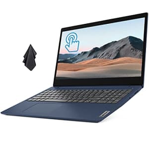 2021 Newest Lenovo IdeaPad Laptop, 15.6" HD Touchscreen, Intel Core i3-10110U Processor, 12GB RAM, for $439