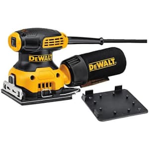 DEWALT Electric Sander, 1/4-Inch Sheet, Orbital (DWE6411) for $88 DEWALT Electric Sander, 1/4-Inch Sheet, Orbital (DWE6411) for $88