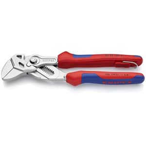KNIPEX Tools - Pliers Wrench, Multi-Component, Tethered Attachment (8605180TBKA) for $96