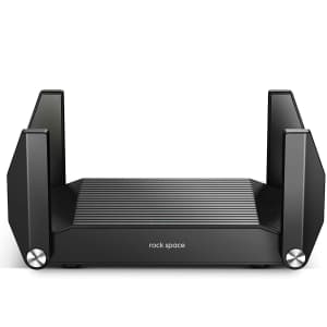 Rockspace Dual Band WiFi6 Router for $76