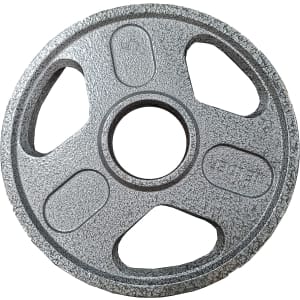 Weider 5-lb. Hammertone Olympic Plate for $4
