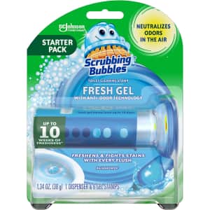 Scrubbing Bubbles Toilet Bowl Cleaning Gel Starter Kit for $3.82 via Sub & Save