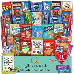 Nut Cravings 43-Pc. Snack Box Variety Pack for $21