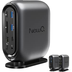 NewQ 15 Port USB-C Laptop Docking Station for $119