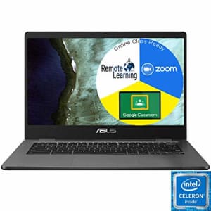ASUS Chromebook C423 14" Laptop Computer for Business Student, Intel Celeron N3350 up to 2.4GHz, for $219 ASUS Chromebook C423 14" Laptop Computer for Business Student, Intel Celeron N3350 up to 2.4GHz, for $219