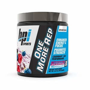 BPI Sports One More Rep Pre-Workout Powder - Increase Energy and Stamina - Intense Strength - for $16