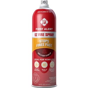 First Alert EZ Fire Spray 14-oz. Extinguishing Aerosol Spray for $11