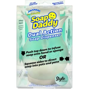 Scrub Daddy Dual Action Soap Dispenser for $13
