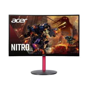Acer Nitro ED270R Mbmiiphx 27" Full HD 1920 x 1080 VA 1500R Curved Gaming Monitor | AMD FreeSync for $140