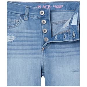The Children's Place Girls Fashion Denim Shorts, Becca WASH, 12 for $12