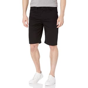Element Men's Sawyer Wk 5 Pocket Walk Shorts, Flint Black, 33 for $16