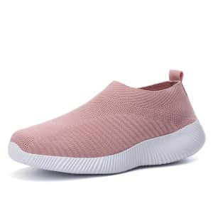 Hobibear Women's Slip-On Sock Sneakers for $18 Hobibear Women's Slip-On Sock Sneakers for $18