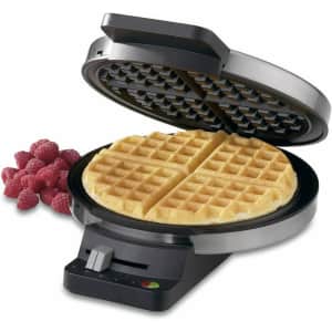 Cuisinart Round Classic Waffle Maker for $18