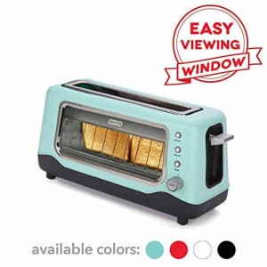 DASH DVTS501AQ Toaster 2 Slice Aqua (Renewed) for $45 DASH DVTS501AQ Toaster 2 Slice Aqua (Renewed) for $45