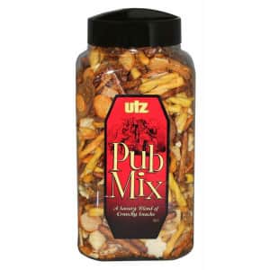 Utz Pub Mix 44-oz. Barrel for $4 Utz Pub Mix 44-oz. Barrel for $4