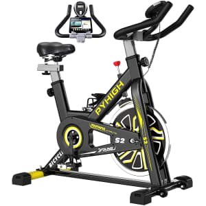 Pyhigh Stationary Exercise Bike for $192 Pyhigh Stationary Exercise Bike for $192
