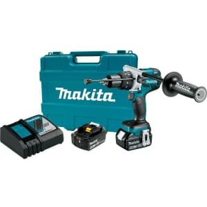 Makita LXT 18V 4Ah Li-Ion 1/2" Driver Drill Kit for $165