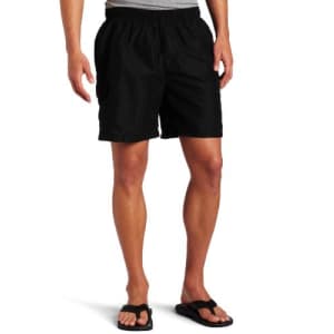 Kanu Surf Men's Swim Trunks (Regular & Extended Sizes), Havana Black, Large for $17