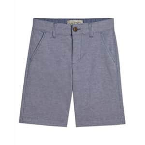 Nautica Boys' Flat Front Shorts, Sea Blue, 3T for $10 Nautica Boys' Flat Front Shorts, Sea Blue, 3T for $10