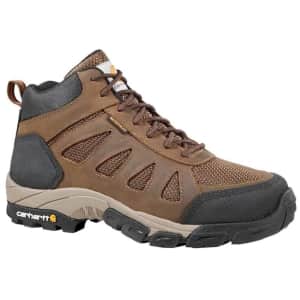 Carhartt Men's Lightweight Carbon Nano Toe Work / Hiker Boots for $84