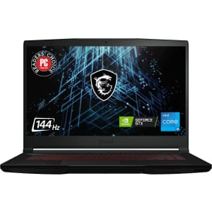 MSI GV15 11th-Gen. i5 15.6" 144Hz Gaming Laptop w/ NVIDIA GeForce GTX 1650 for $735
