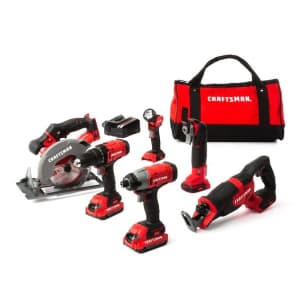 Craftsman V20 6-Tool 20V Max Power Tool Combo Kit for $249 Craftsman V20 6-Tool 20V Max Power Tool Combo Kit for $249
