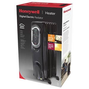 Honeywell HZ-789 EnergySmart Electric Oil Filled Radiator Whole Room Heater for $100