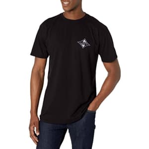 Quiksilver Men's Other Lives Short Sleeve Tee Shirt, Black, Large for $14