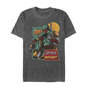 STAR WARS Men's T-Shirt, Black Heather, X-Large for $24 STAR WARS Men's T-Shirt, Black Heather, X-Large for $24
