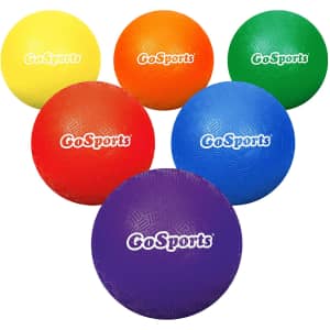 GoSports Inflatable Dodgeball 6-Pack for $18