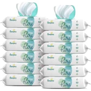 Pampers Aqua Pure 672-Count Baby Wipes for $34