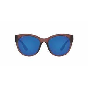 Costa Del Mar Women's 6S9011 Maya Polarized Round Sunglasses, Shiny Urchin Crystal/Blue Mirrored for $125 Costa Del Mar Women's 6S9011 Maya Polarized Round Sunglasses, Shiny Urchin Crystal/Blue Mirrored for $125