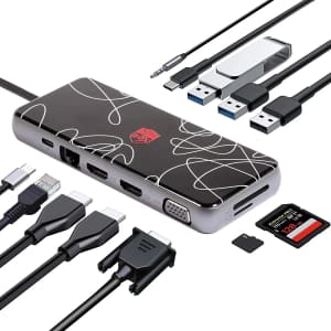 Mirabox 12-in-1 USB C Hub for $70