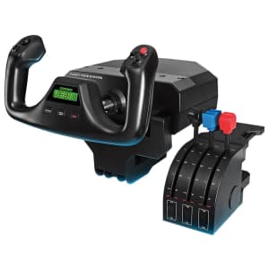 Logitech Professional Flight Simulation Yoke and Throttle Quadrant for $144 Logitech Professional Flight Simulation Yoke and Throttle Quadrant for $144