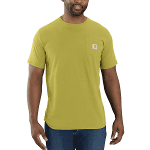 Carhartt Men's Force Midweight Pocket T-Shirt for $13