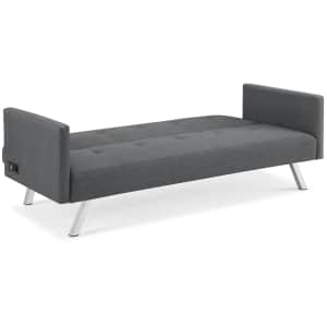 Serta Kelsey 3-Position Convertible Sleeper Sofa w/ USB for $227 Serta Kelsey 3-Position Convertible Sleeper Sofa w/ USB for $227